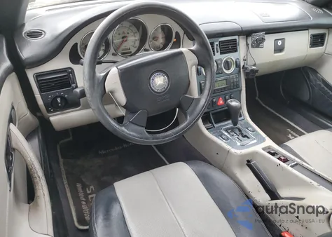 2000 Mercedes-Benz Slk 230 Kompressor из США, поврежденный, VIN WDBKK47F3YF170316